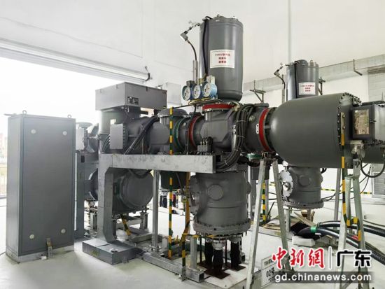 气体绝缘全封闭组合电器。中铁二局 供图